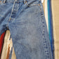 2000s Levi's 501 Blue Denim Jeans Size 35x29