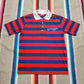 1980s Champion Blue Bar Camp Wyandot Staff Polo Shirt Made in USA Size M