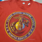 1980s 1988 United States Marine Corps USMC T-Shirt Made in USA Size L