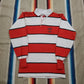 1980s/1990s Crossbar St Hilda's College University Long Sleeve Rugby Shirt Made in Canada Size XS