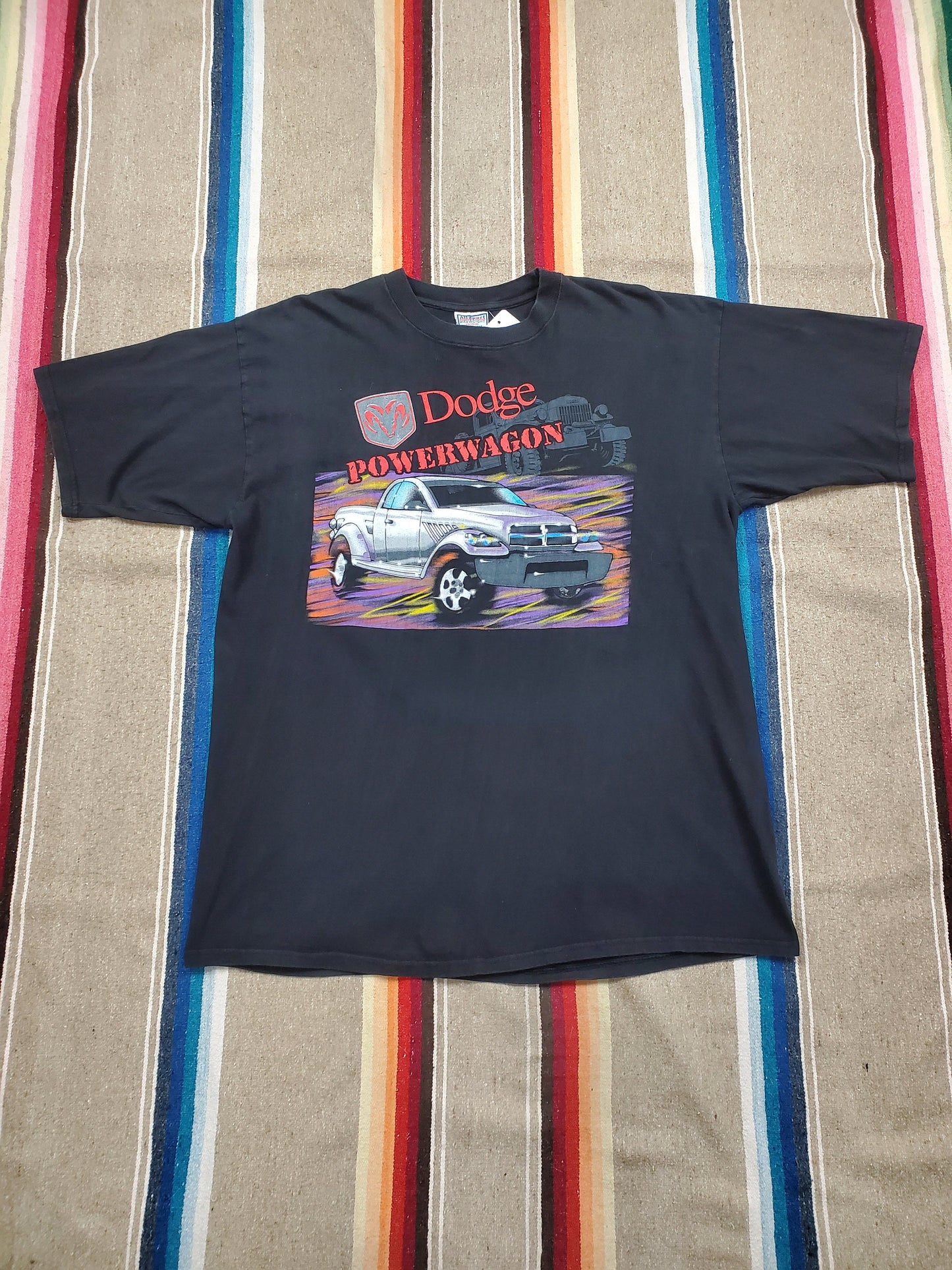 2000s 2000 Dodge Ram Powerwagon Chrysler Car Truck T-Shirt Size L