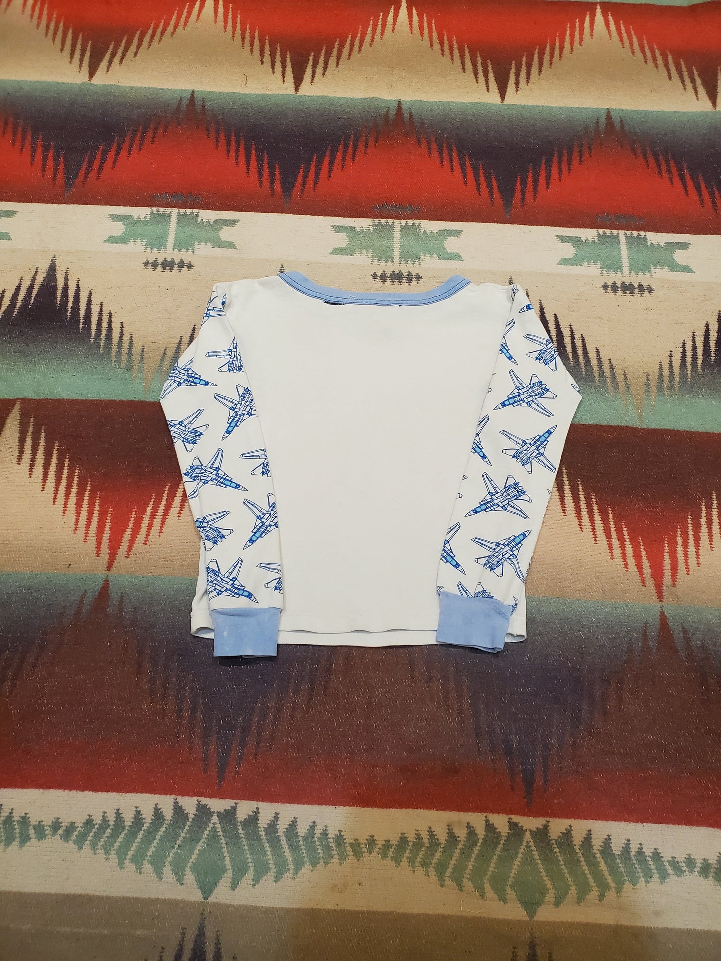 1980s/1990s Boxeroos F-14 Tomcat Jet Long Sleeve Kid's T-Shirt