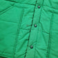1980s/1990s Unbranded Green Puffer Vest Jacket Size L