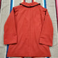 1970s/1980s Womens Fleece Lined Red Coat Women's Size L/XL