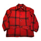 1950s/1960s JC Higgins Red Plaid Wool Hunting Jacket Size M/L