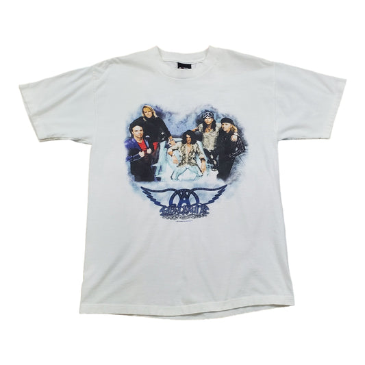 1990s 1997 Giant Aerosmith T-Shirt Size M/L