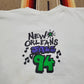 1990s 1994 New Orleans Jazz N'awlins Souvenir T-Shirt Made in USA Size L