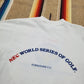 1980s Hanes NEC World Series of Golf Firestone Country Club Akron Ohio Souvenir T-Shirt Made in USA Size S