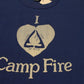 1980s Russell Athletic I Love Camp Fire Made in USA Size M