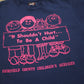 1990s Fruit of the Loom Fairfield County Children's Services It Shouldn't Hurt to Be a Child T-Shirt Made in USA Size S