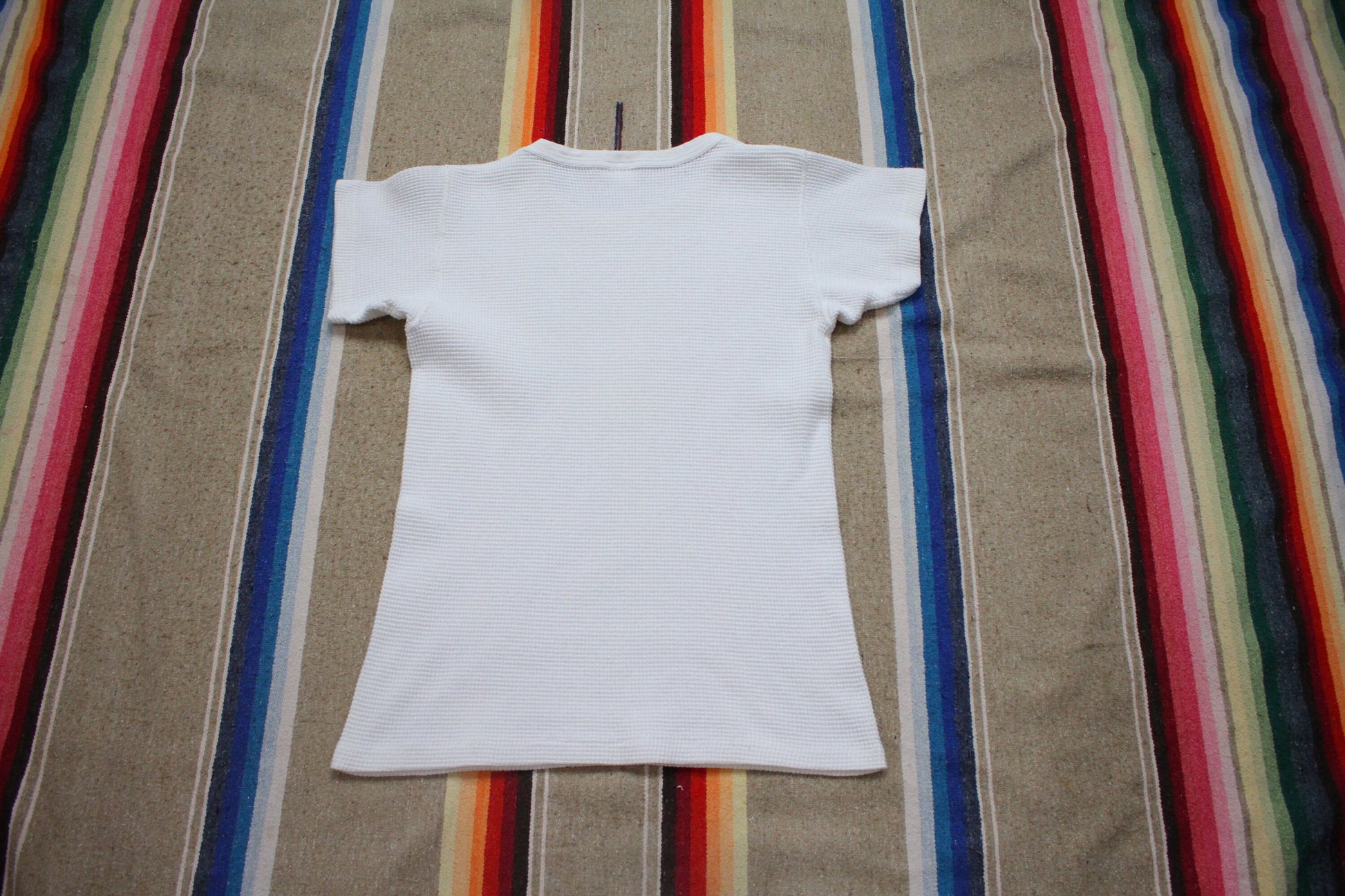 1970s/1980s Unbranded Thermal T-Shirt Size S