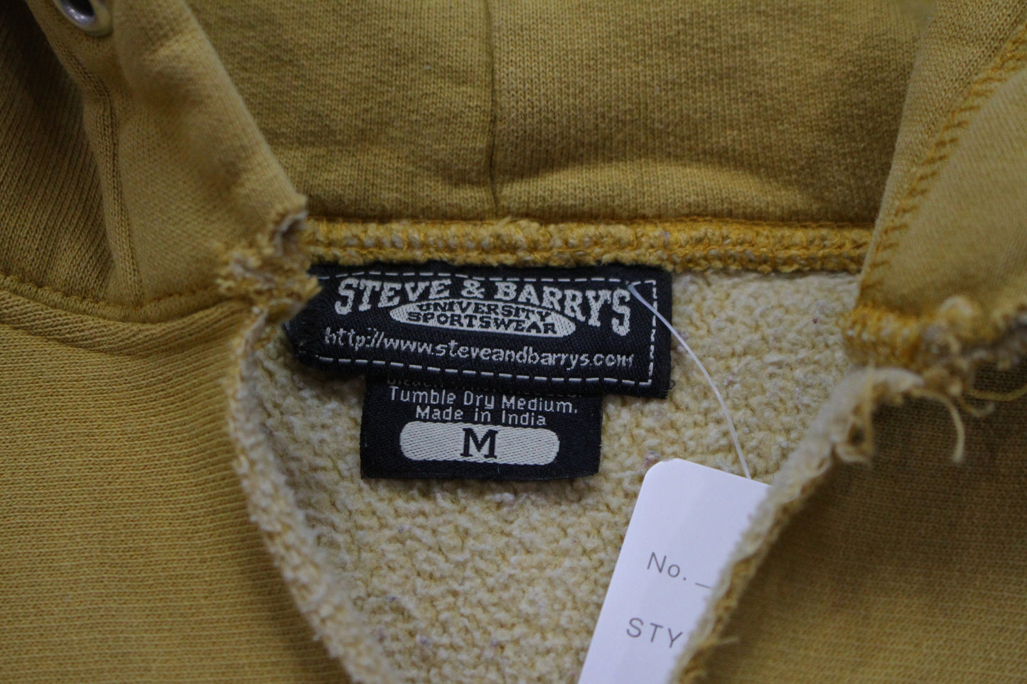 2000s Steve & Barry's Purdue University Reverse Weave Style Hoodie Sweatshirt Size M