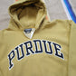 2000s Steve & Barry's Purdue University Reverse Weave Style Hoodie Sweatshirt Size M
