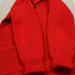 1930s Shawl Collar Knit Cardigan Sweater Size S/M
