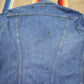 1970s Wrangler Denim Jacket with Studded Detailing Made in USA Size S/M