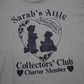 1990s Jerzees Sarah's Attic Collectors' Club Charter Member Forever Friends T-Shirt Made in USA Size L