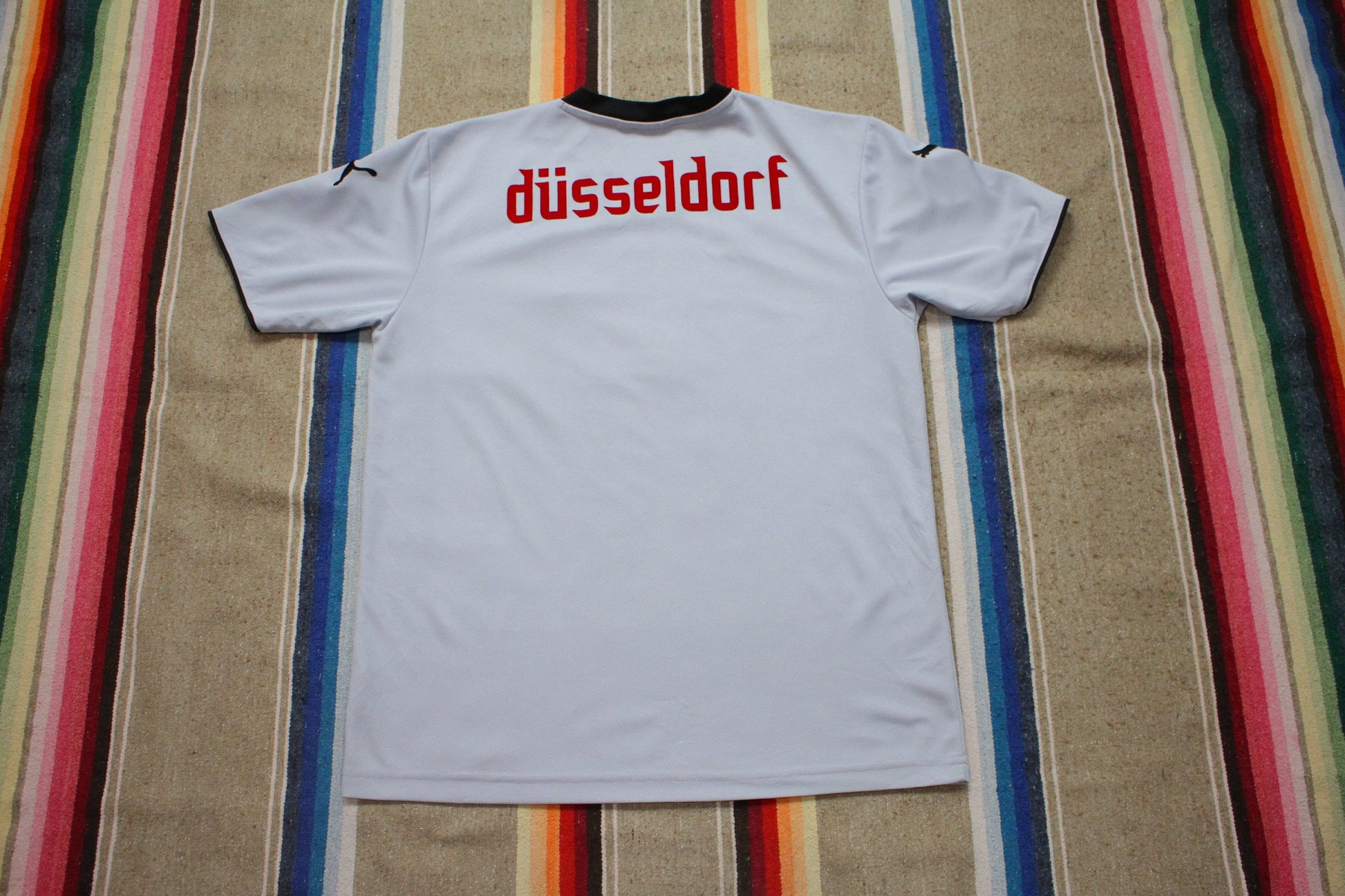 2000s Puma 07-08/08-09 Fortuna Dusseldorf Away/Third Authentic German Soccer Jersey Size M