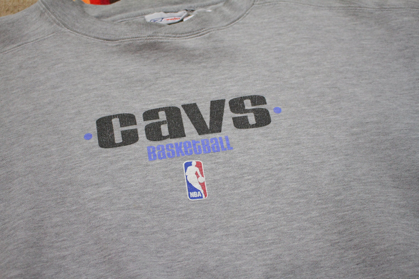 2000s Reebok Cleveland Cavaliers Cavs NBA Basketball Sweatshirt Size L