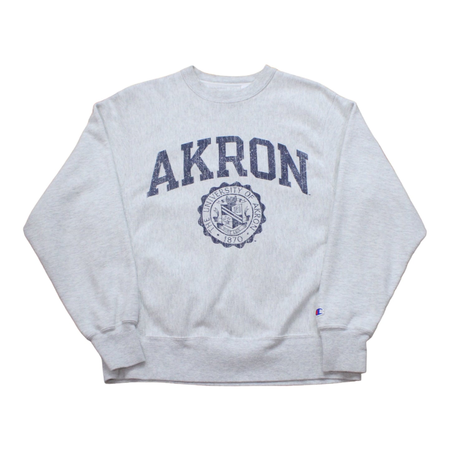 2000s Champion University of Akron Reverse Weave Sweatshirt Size M