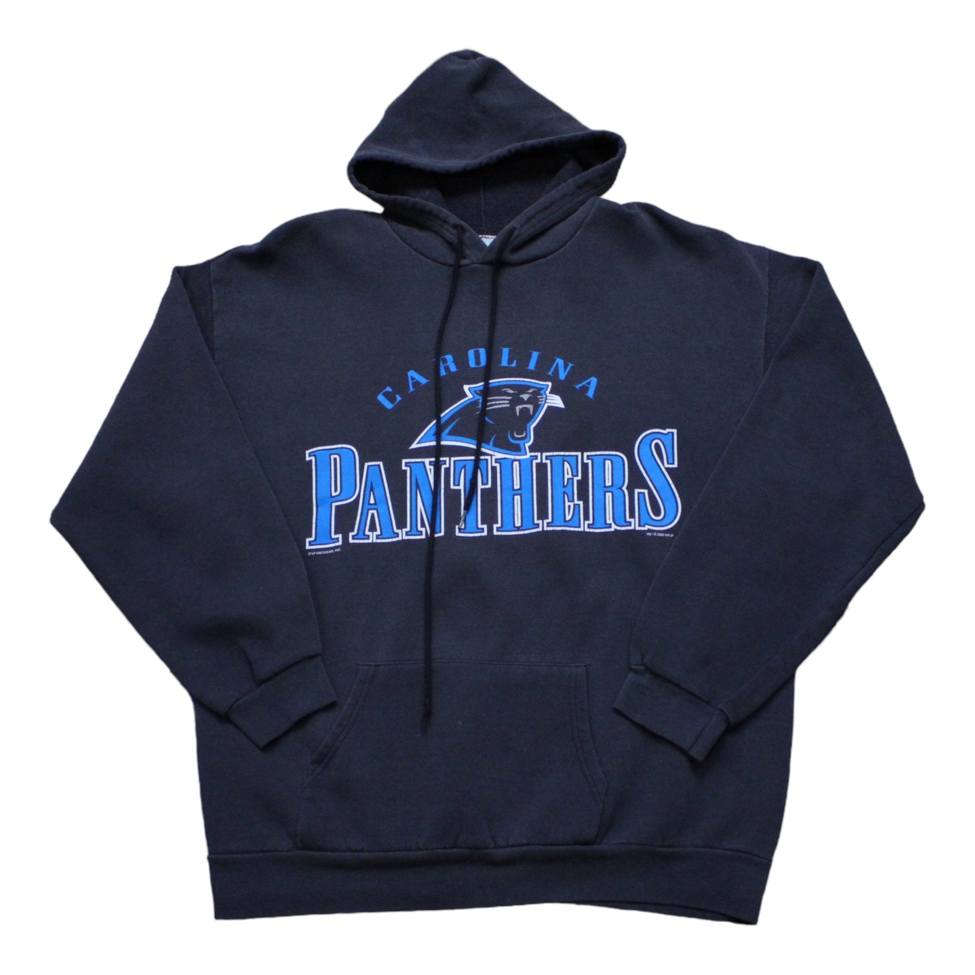 2000s 2000 NFL Carolina Panthers Hoodie Sweatshirt Size L