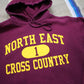2010s Beimar North East Cross Country Hoodie Sweatshirt Size S/M