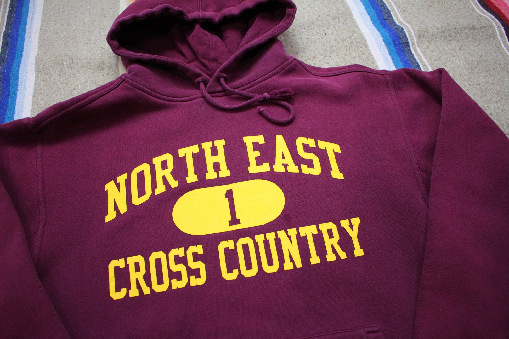 2010s Beimar North East Cross Country Hoodie Sweatshirt Size S/M