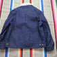1970s/1980s Sedge Field Dark Denim Sherpa Jacket Size XL