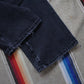 2000s Wrangler Faded Black Denim Jeans Size 35x29