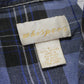 1990s Whispers Blue Plaid Sleep Shirt Size L