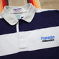 1990s Graffiti Franklin Adhesives Rugby Shirt Made in USA Size M/L