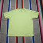 1990s Hanes Blank Yellow T-Shirt Made in USA Size XL