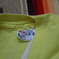 1990s Hanes Blank Yellow T-Shirt Made in USA Size XL