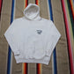 1980s Tultex VA-55 Warhorses Raglan Hoodie Sweatshirt Made in USA Size M/L