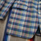 1980s/1990s Brookford Classic Plaid Blazer Jacket Size L