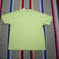 1990s Hanes Blank Yellow T-Shirt Made in USA Size XL